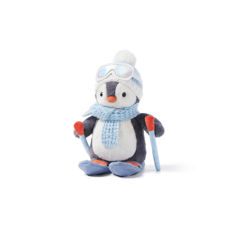 McHugs Skiing Glacier Penguin Plush Soft Toy