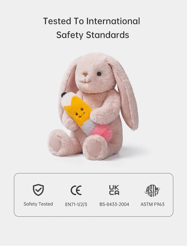 McHugs Perfect Score Pencil Leveret Plush Soft Toy