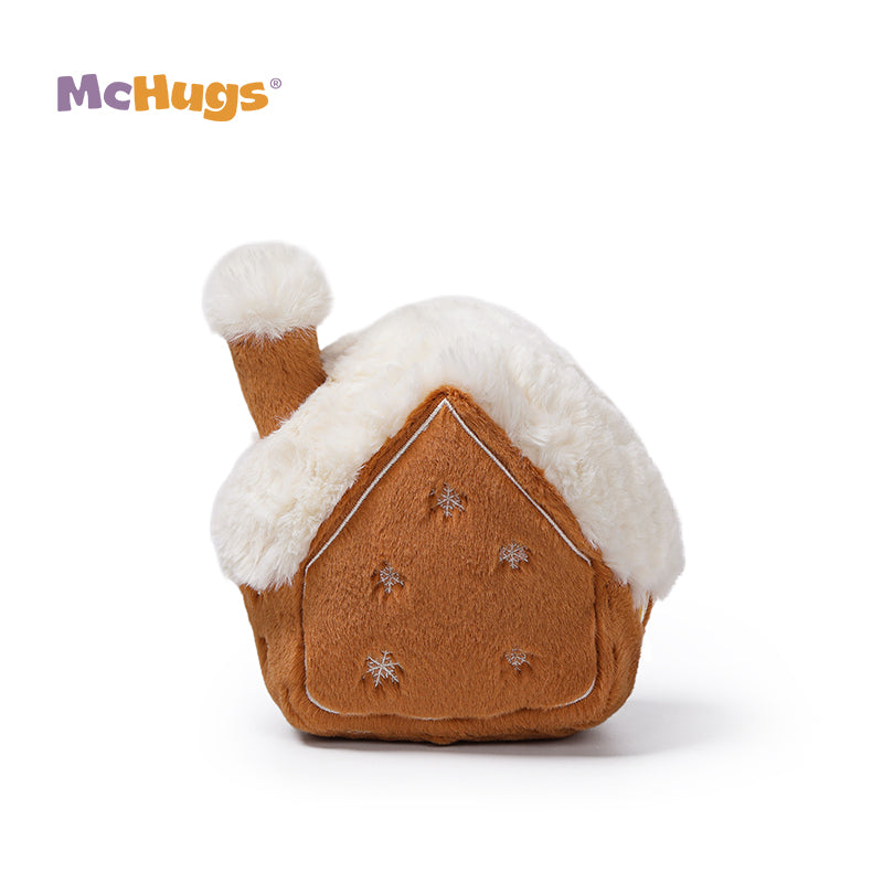 McHugs Christmas Starlight Gingerbread House Plush Soft Toy
