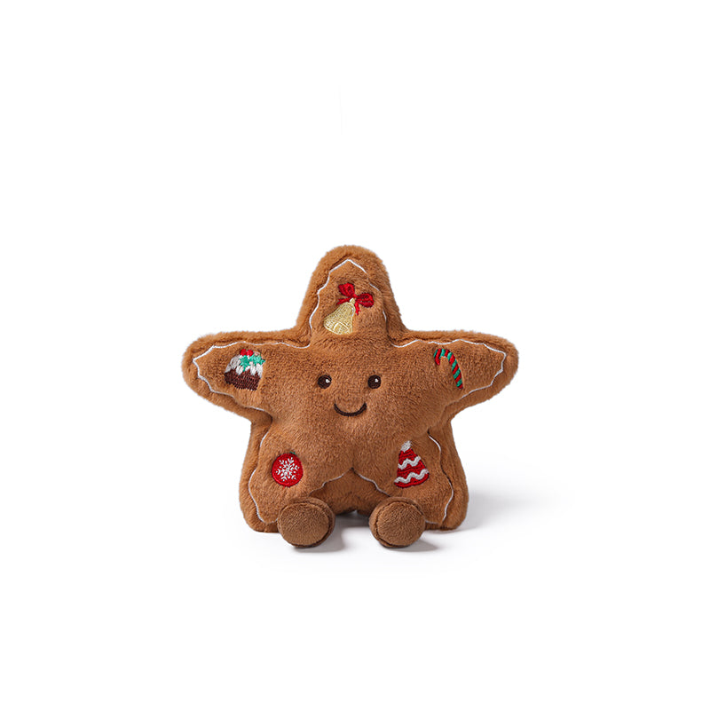 McHugs Christmas Star Gingerbread Plush Soft Toy