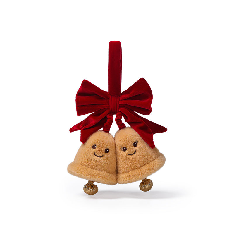 McHugs Christmas Bell Ornament Plush Soft Toy
