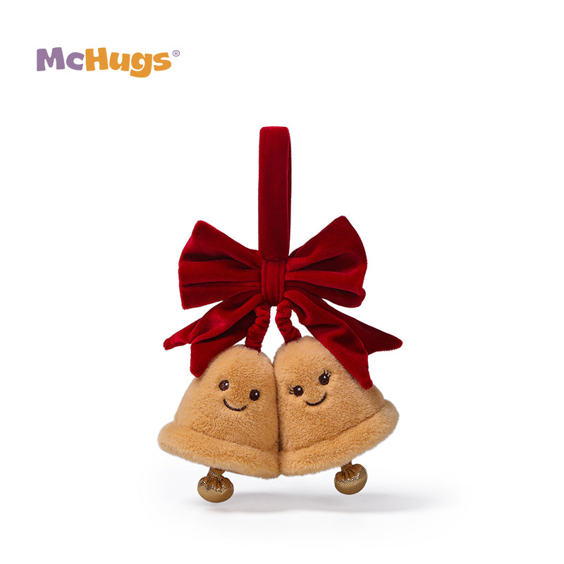 McHugs Christmas Bell Ornament Plush Soft Toy