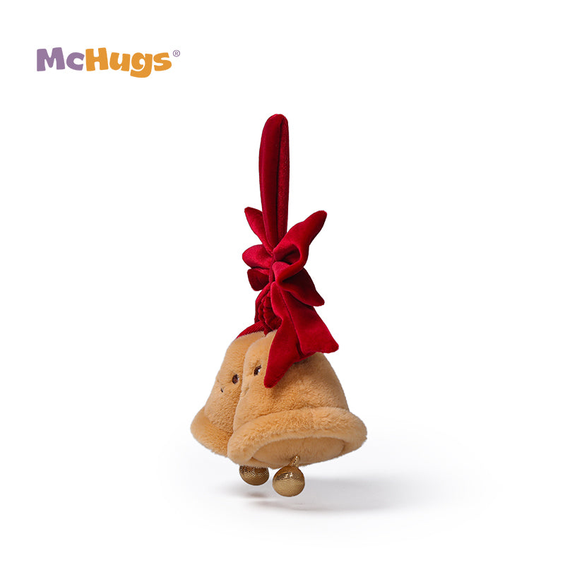 McHugs Christmas Bell Ornament Plush Soft Toy