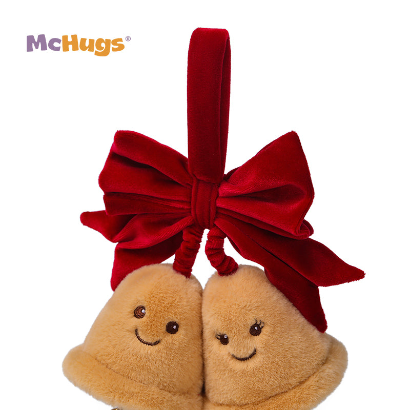 McHugs Christmas Bell Ornament Plush Soft Toy