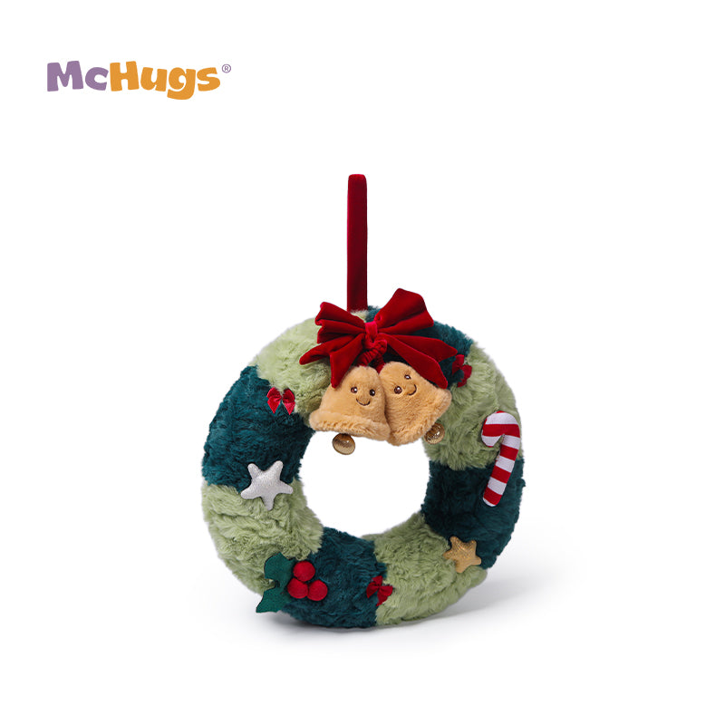 McHugs Christmas Wreath Plush Soft Toy