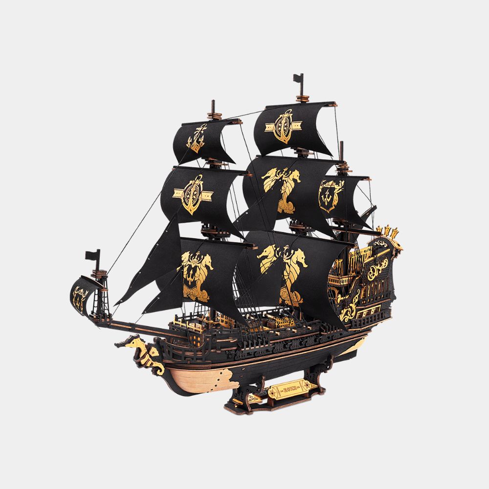 ROKR The Seahorse Barque 3D Wooden Model MCB02 603pcs