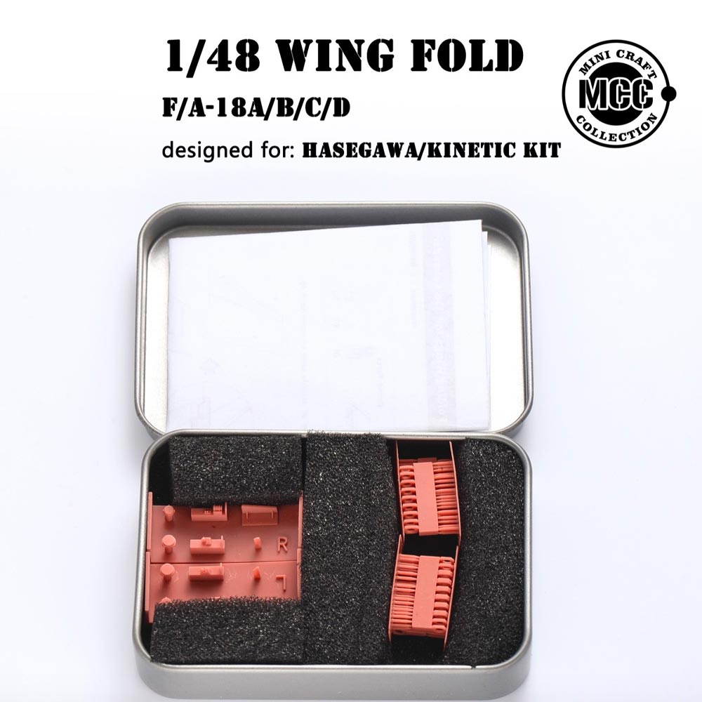 Mini Craft Collection 4801 F/A-18A/B/C/D Wing Fold 3D Printed 1:48 Model Part