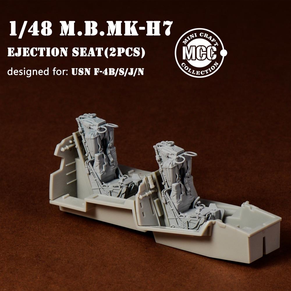 Mini Craft Collection 4806 M.B. MK-H7 Ejection Seats x2 USN F-4 1:48 Model Part