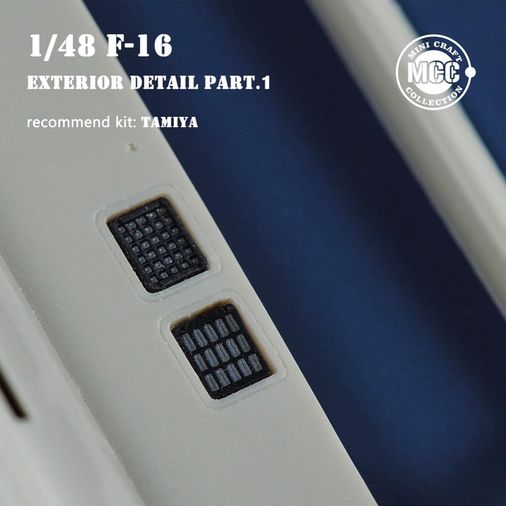 Mini Craft Collection 4809 F-16 Exterior Detail Part 1 1:48 Tamiya Model Part