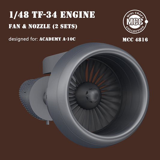 Mini Craft Collection 4816 Republic A-10C Thunderbolt II TF-34 Engine 1:48 Kit