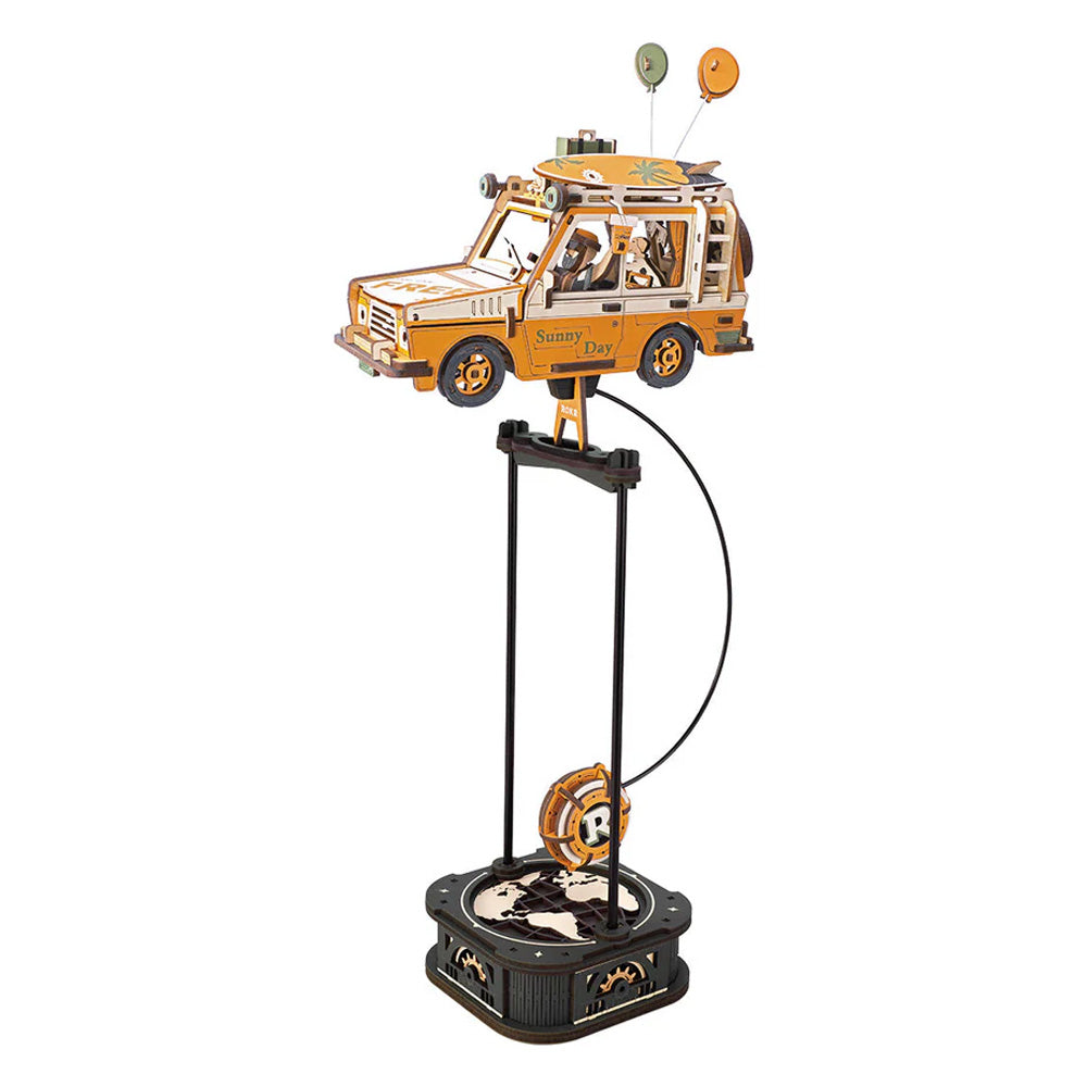 ROKR Road Tripper Pendulum Balance Toy 3D Puzzle Wooden Kit MCD03