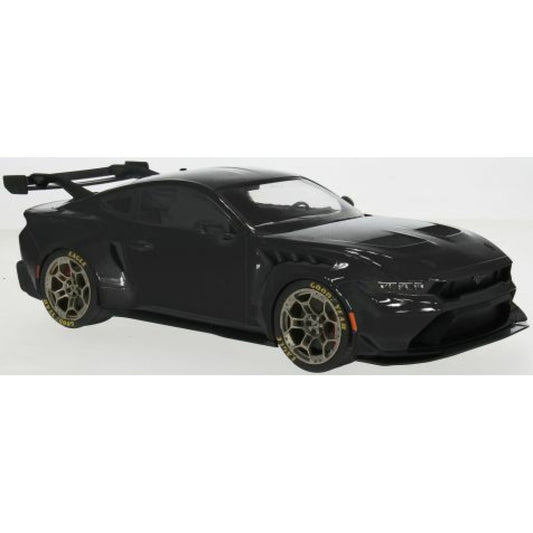 Model Car Group 18578 Ford Mustang GTD 2025 Black 1:18 Diecast Car