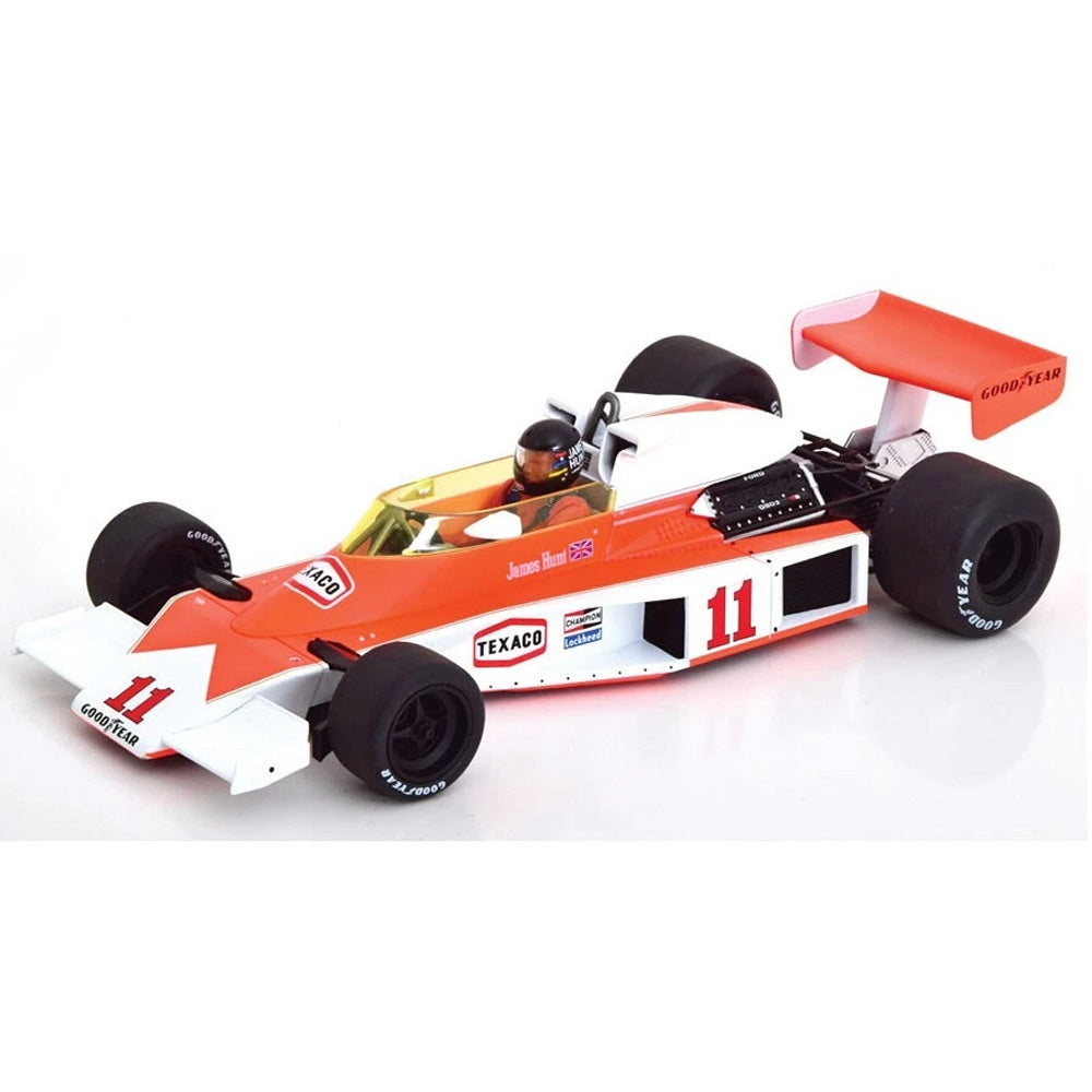 Model Car Group 18612F McLaren M23 No.11 F1 France GP Hunt 1976 1:18 Diecast Car