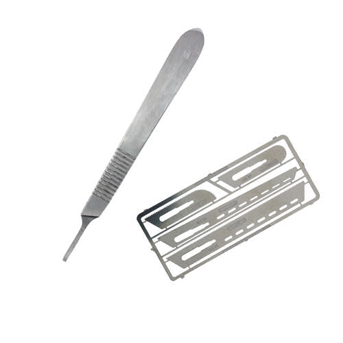 Modelcraft KN0008-K Saw Set No.1 with Scalpel Handle No.3
