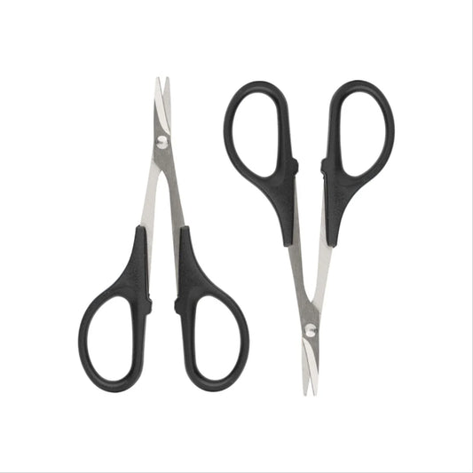 Modelcraft Curved & Straight Plastic Scissor Set MCPSC2140