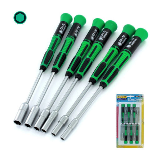 Modelcraft SD1604 Nut Driver Set (6)