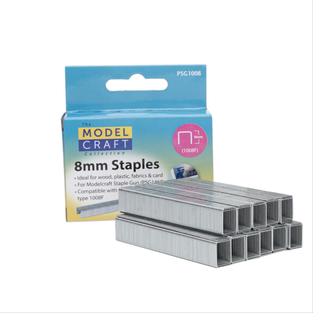 Modelcraft Staples for Staple Gun PSG1008