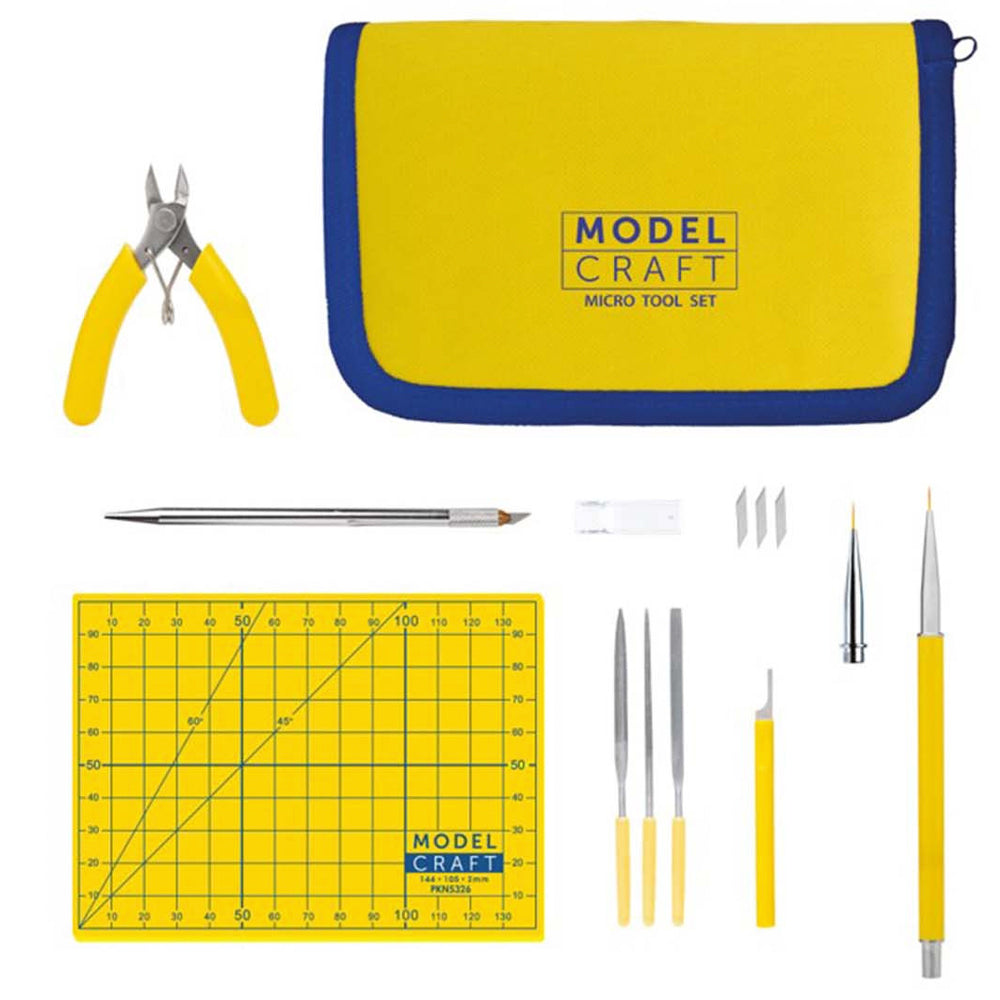 Model Kit Tools Model Craft Micro Tool Set for Model Kit & Modelling – Jadlam Toys & Models