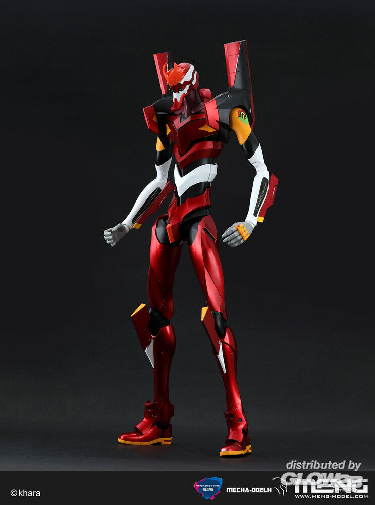 Meng Models 002LH Evangelion Unit-02 Ver.1.5 Radiant Pre-Colored Robot Model Kit