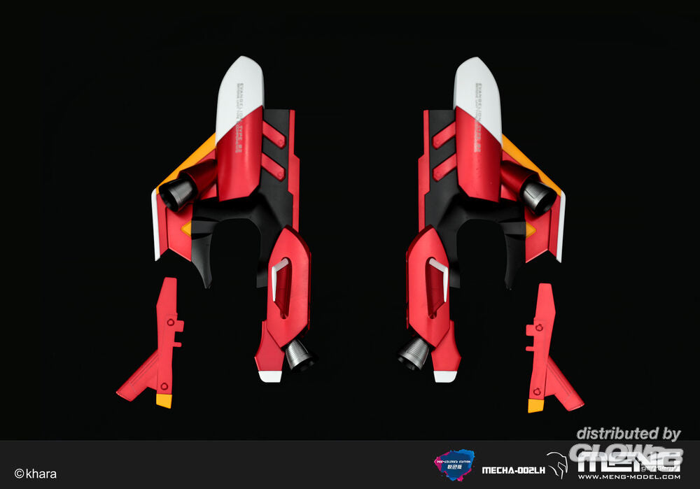 Meng Models 002LH Evangelion Unit-02 Ver.1.5 Radiant Pre-Colored Robot Model Kit