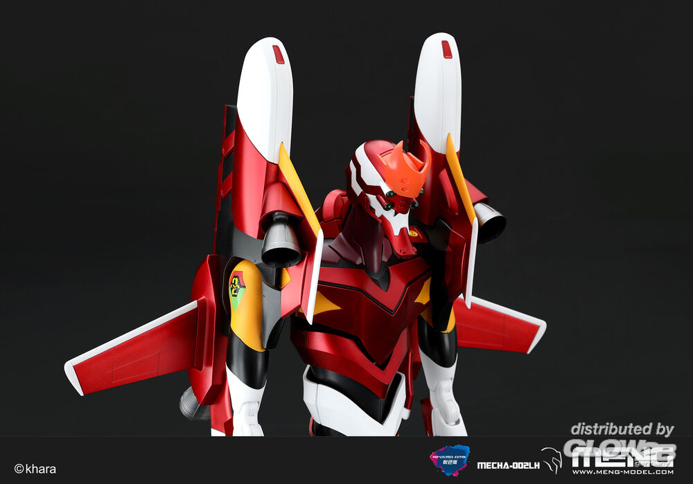 Meng Models 002LH Evangelion Unit-02 Ver.1.5 Radiant Pre-Colored Robot Model Kit