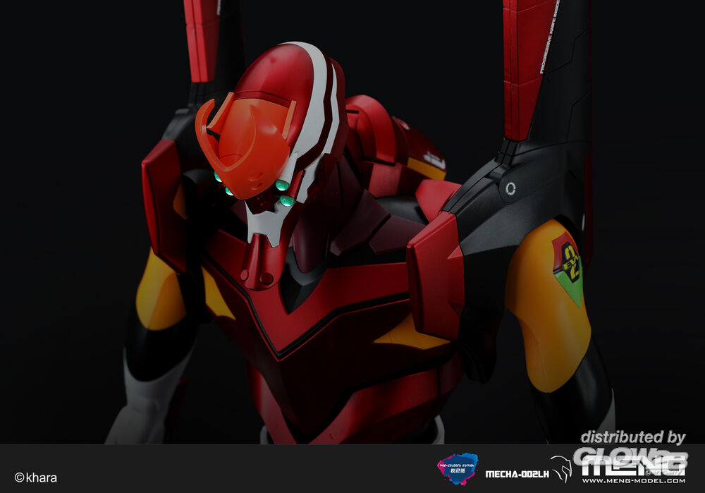 Meng Models 002LH Evangelion Unit-02 Ver.1.5 Radiant Pre-Colored Robot Model Kit
