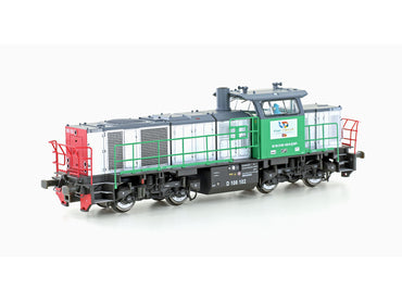 Mehano Fret Italia G1000 D100 102 Diesel Loco VI (DCC-Sound) HO Gauge MEH90564
