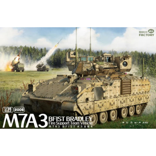Magic Factory 2006 M7A3 BFIST Bradley Fire Support Vehicle 1:35 Model Kit