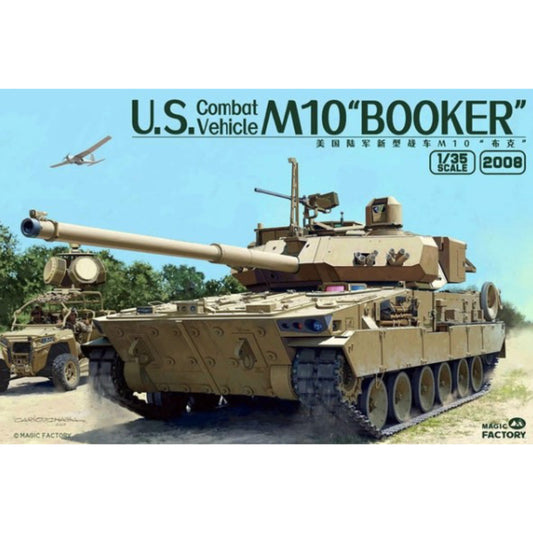 Magic Factory 2008 US Combat Vehicle M10 "Booker" 1:35 Model Kit