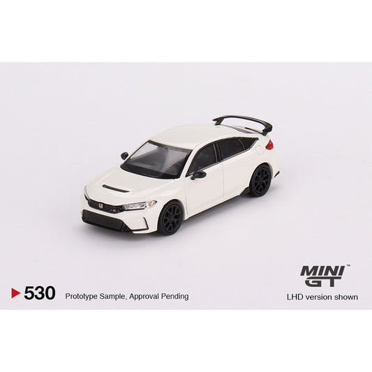 MiniGT Honda Civic Type R Championship White 2023 1:64 Diecast Model MGT00530-R
