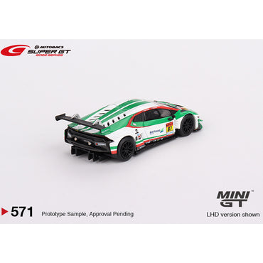 MiniGT Lamborghini Huracan GT3 EVO Super GT Series 1:64 Diecast Model MGT00571-L