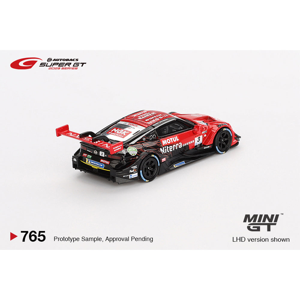 MiniGT Nissan Z GT500 #3 Niterra MOTUL Z NDDP '23 SUPER GT 1:64 Diecast 765-BL