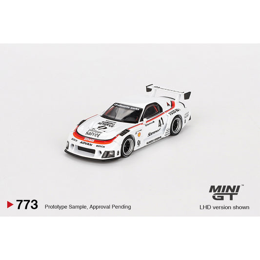 MiniGT Mazda RX-7 LB-Super Silhouette #41 Numero Reserve 1:64 Diecast Car 773