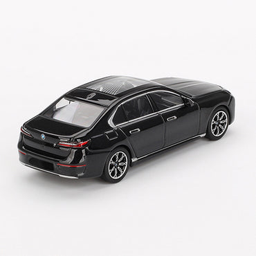 MinIGT BMW i7 eDrive50 Black Sapphire 1:64 Diecast Car 802