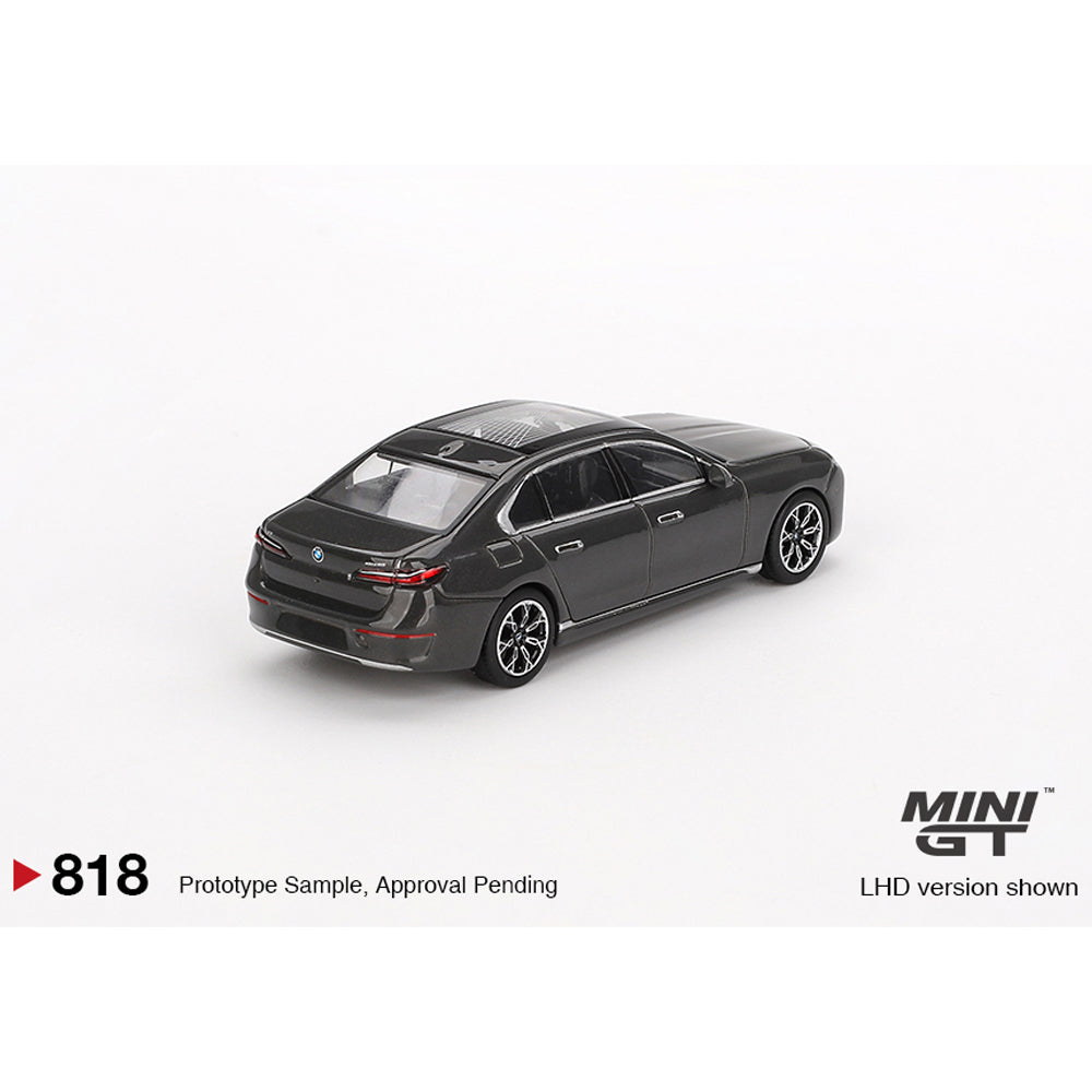 MiniGT BMW i7 xDrive60 Dravit Grey 1:64 Diecast Car 818-R