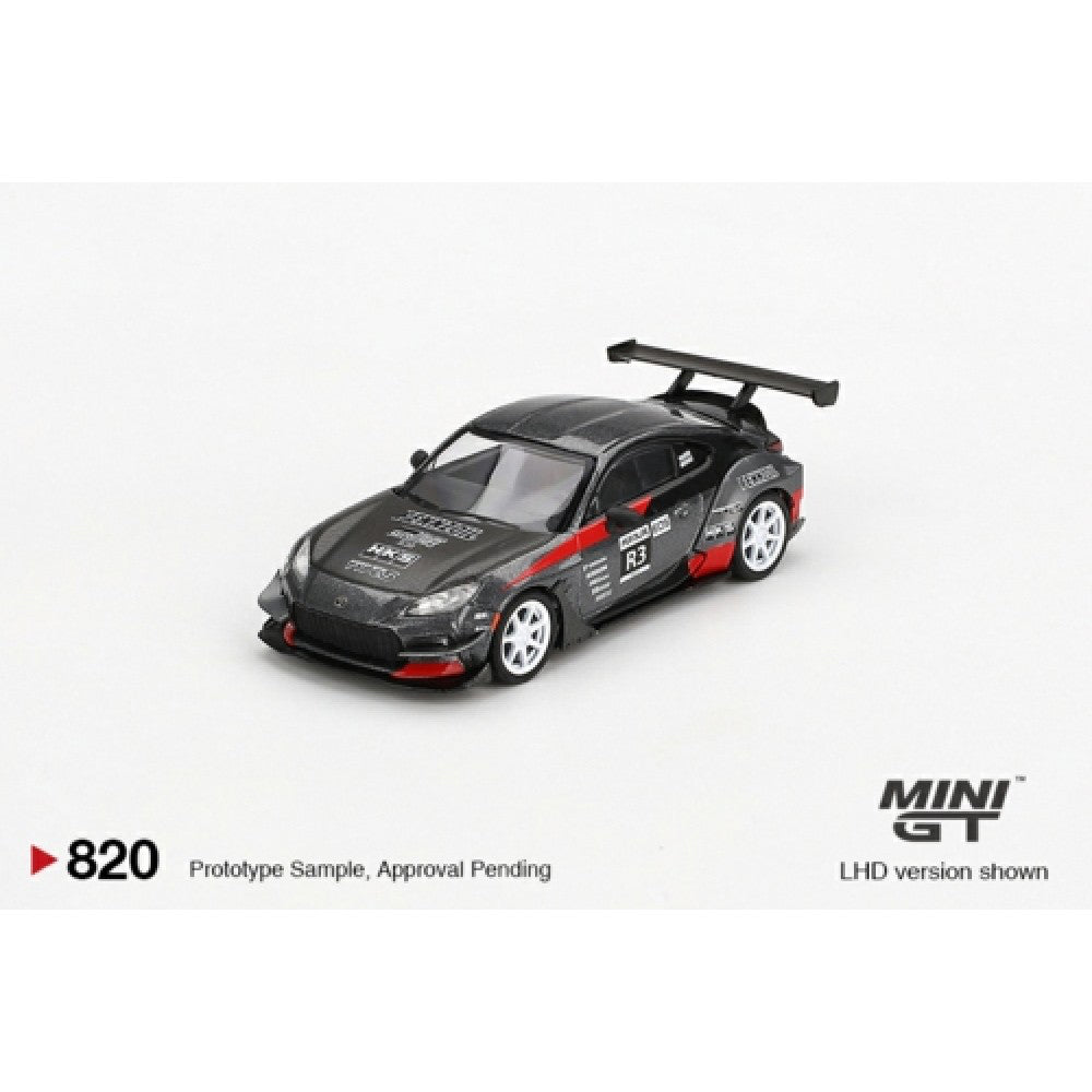 MiniGT Toyota GR86 Larry Chens HKS Turbo Charged GR86 1:64 Diecast Car