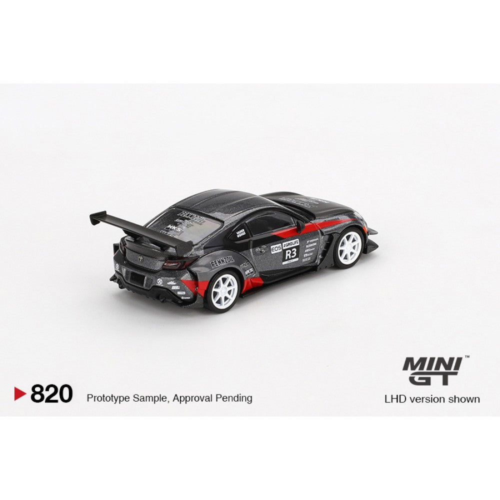 MiniGT Toyota GR86 Larry Chens HKS Turbo Charged GR86 1:64 Diecast Car
