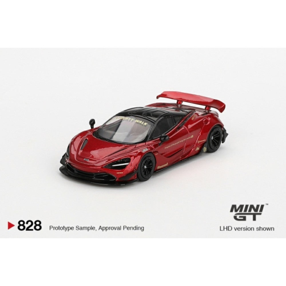MiniGT 1:64 McLaren 720S LB Works Gem Red (LHD) MGT00828-L