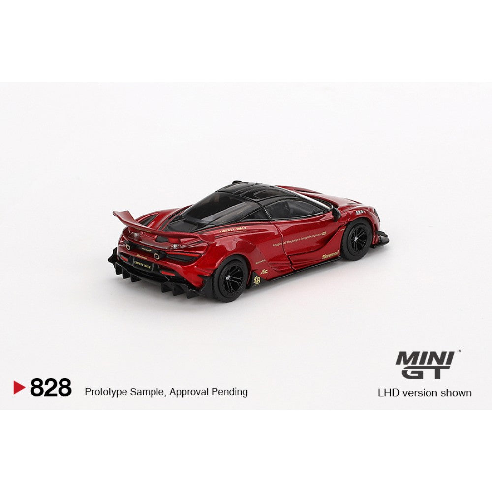 MiniGT 1:64 McLaren 720S LB Works Gem Red (LHD) MGT00828-L