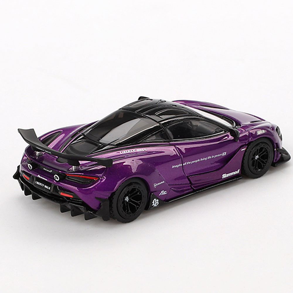 MiniGT McLaren 720S LB Works Purple 1:64 Diecast Car 841