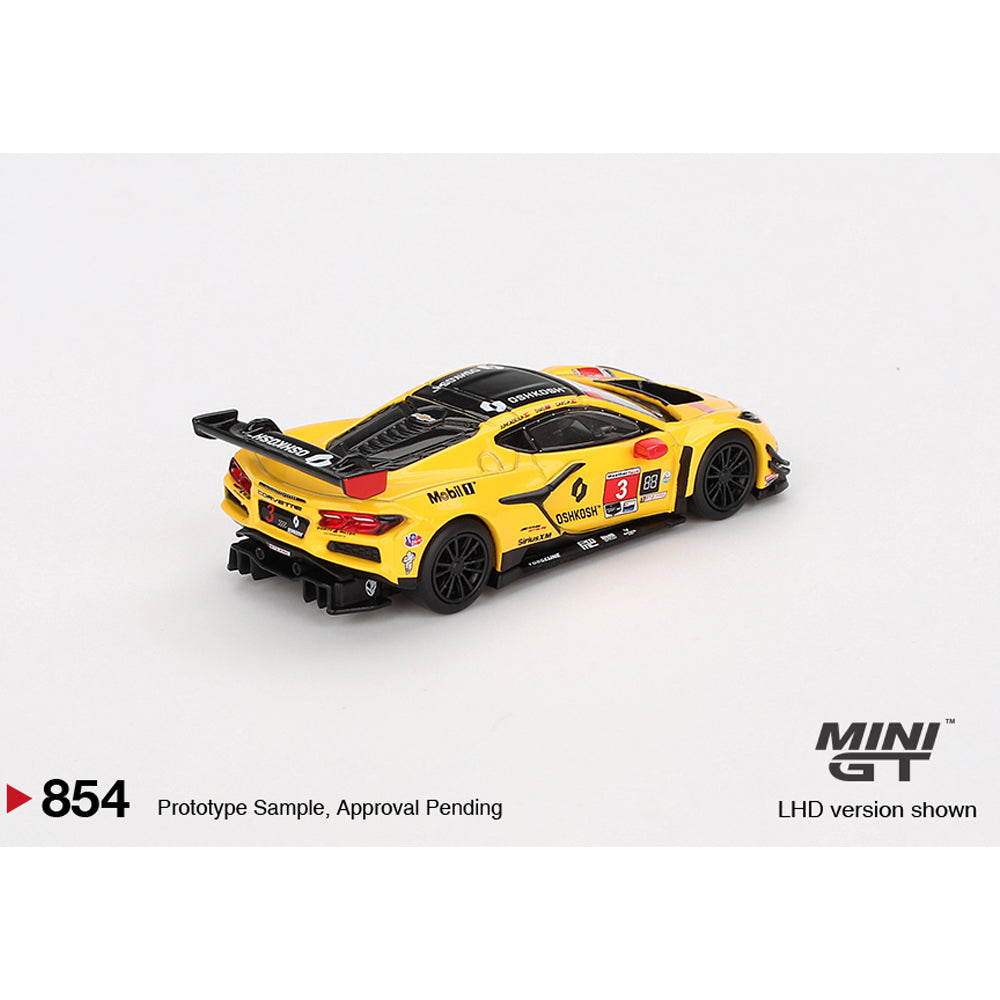 MiniGT Chevrolet Corvette Z06 GT3.R #3 Pratt Miller '24 IMSA 24Hr 1:64 Car 854-L