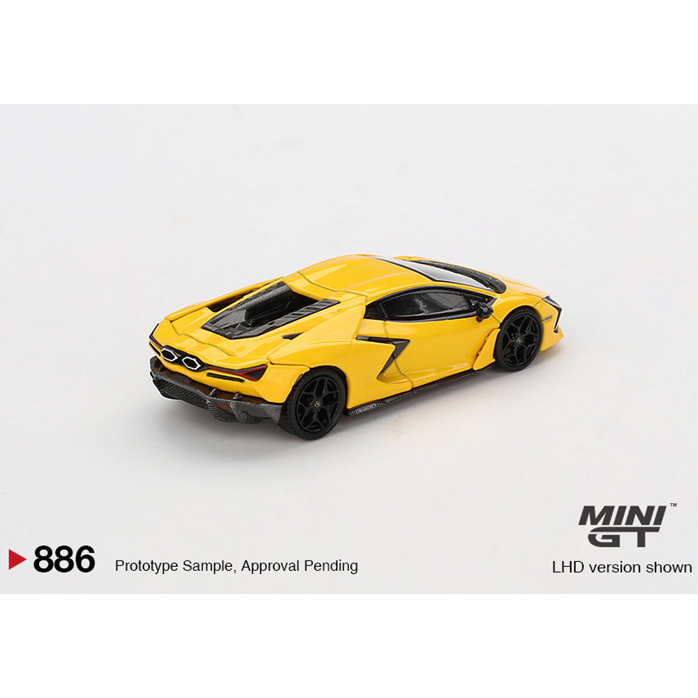 MiniGT Lamborghini Revuelto Giallo 1:64 Diecast Car 886