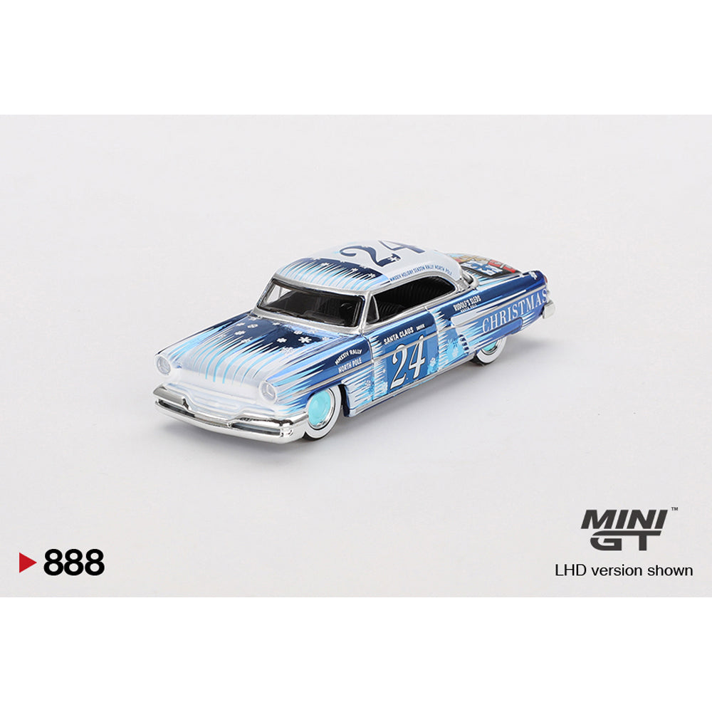 MiniGT Lincoln Capri Hot Rod Christmas 2024 Twin-Pack Sadchikov 1:64 Diecast Car