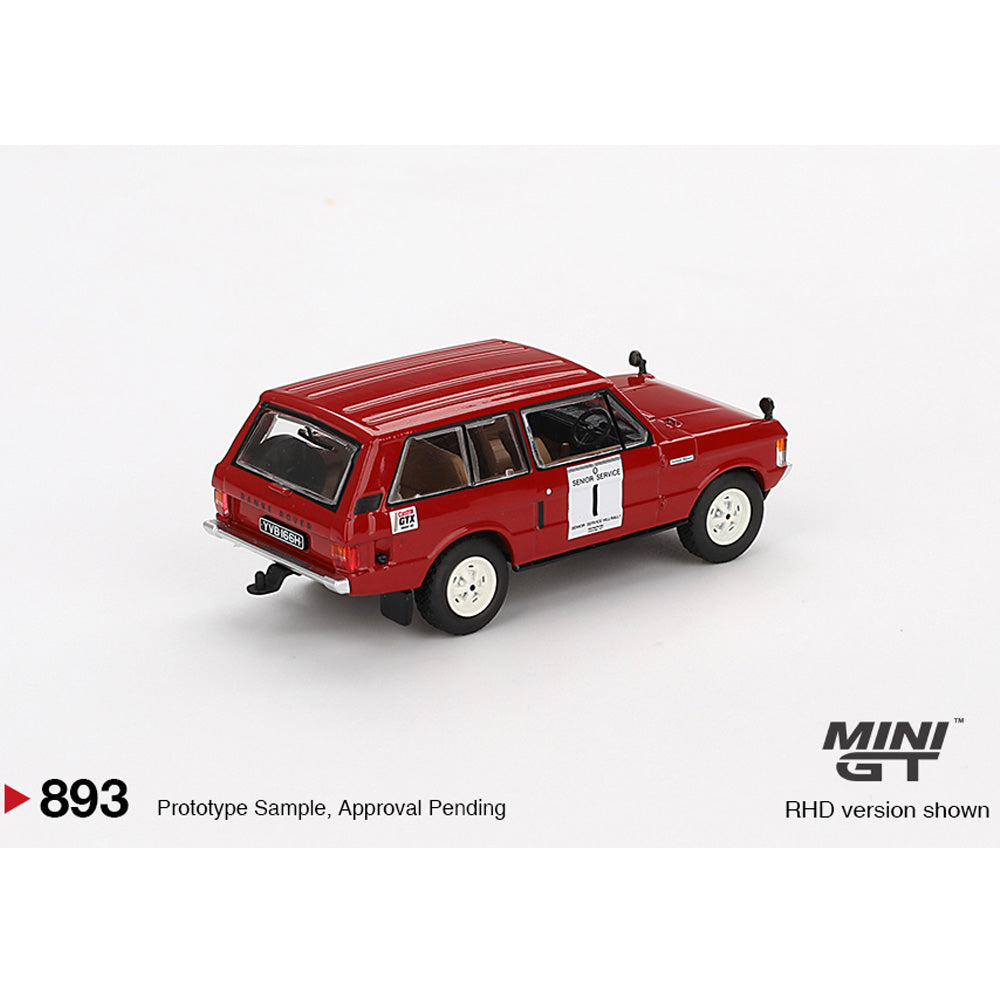 MiniGT Range Rover 1971 International Hillrally Winner 1:64 Diecast Model 893