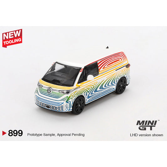 MiniGT Volkswagen ID. Buzz Prototype "Rainbow" 1:64 Diecast Car 899