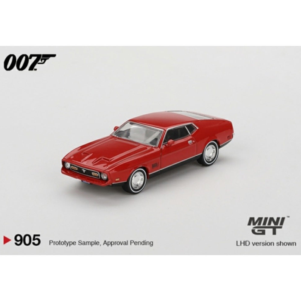 MiniGT x 007 Diamonds are Forever Ford Mustang Mach 1 - 1:64 Japanese Blister