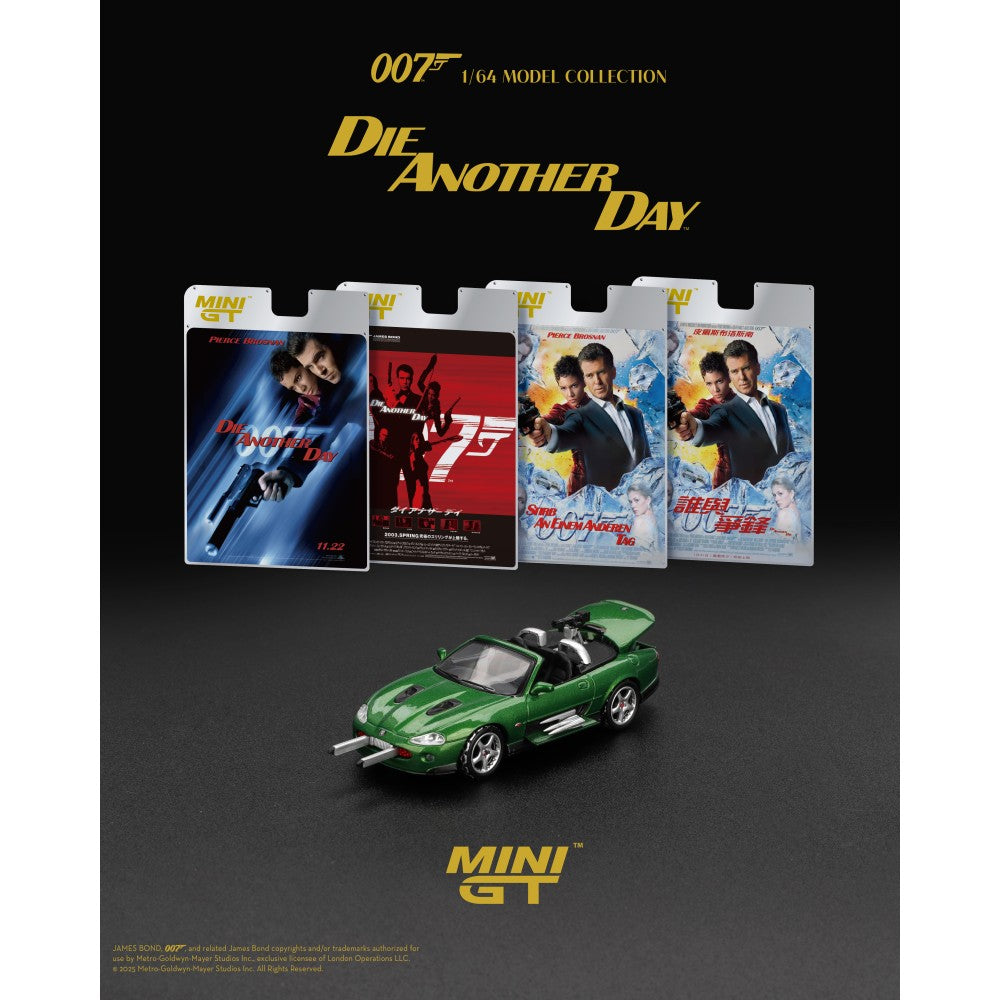 Mini GT 1:64 Jaguar XKR (LHD) Die Another Day German Blister MGT00908-007G
