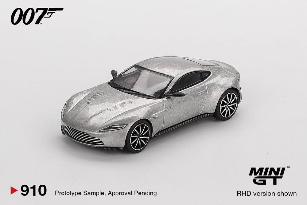 MINIGT 1:64 ASTON MARTIN DB10 SPECTRE (RHD) DUTCH BLISTER PKG MGT00910-007D