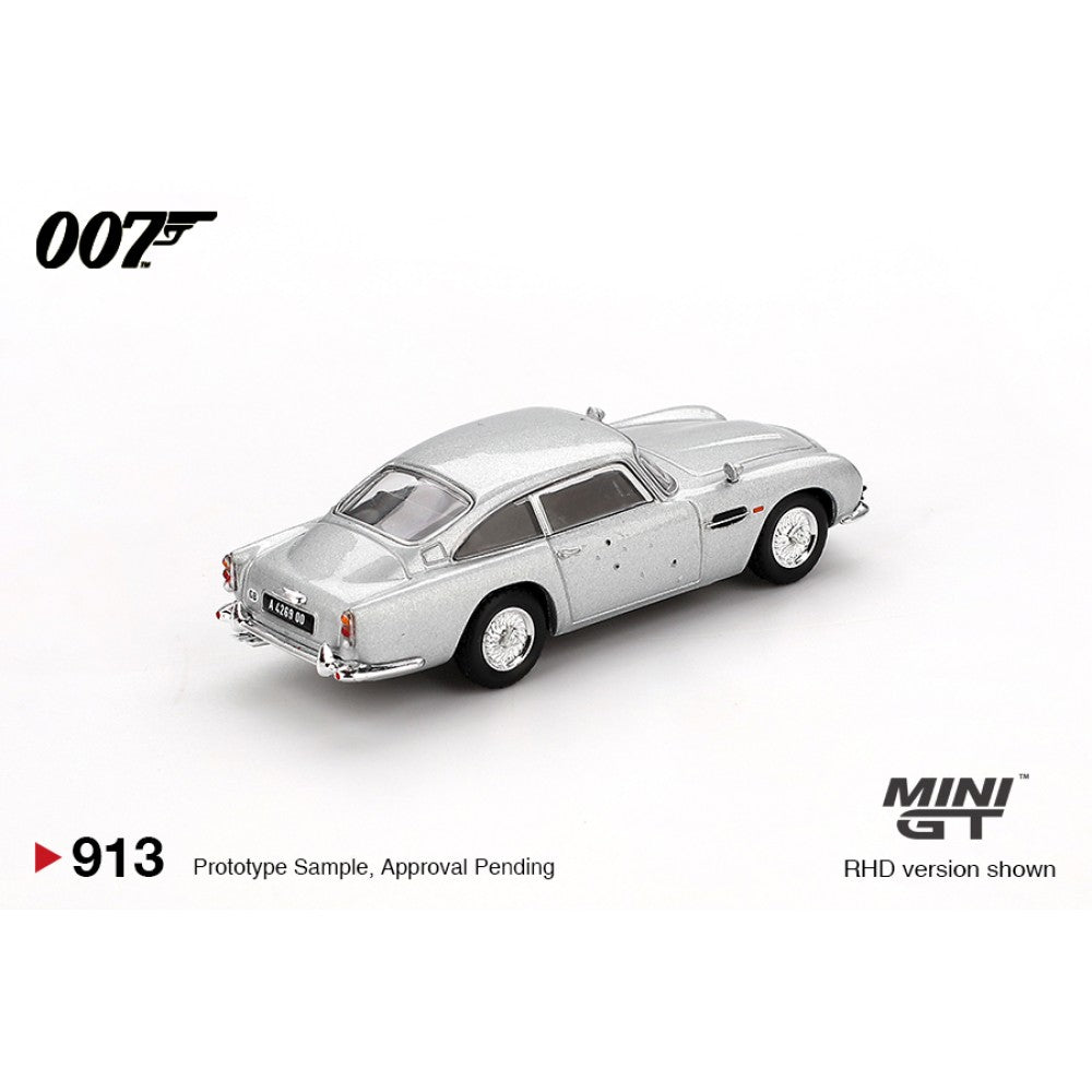 MiniGT Aston Martin DB5 Skyfall (RHD) English Blister Pkg 1:64 Car 0913-007E