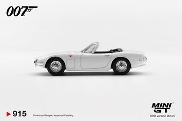 MiniGT James Bond Toyota 2000GT Roadster You Only Live Twice Eng 1:64 0915-007E